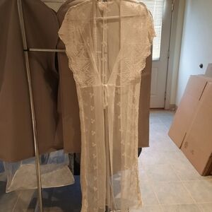 LUSH Cream Robe Sz S